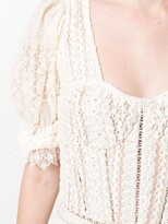 Thumbnail for your product : Jonathan Simkhai Layered Frill Knitted Dress