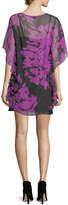 Thumbnail for your product : Trina Turk Floral-Printed Silk Caftan Dress