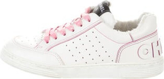 chanel white sneakers