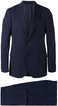 Lardini notched lapel two-piece suit - men - Cupro/Viscose/Wool - 52