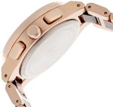 Thumbnail for your product : Kenneth Jay Lane Women's Chronograph White MOP Dial Rose Goldtone IP Stainless Steel and Tortoise Resin KJLANE-2109 Watch