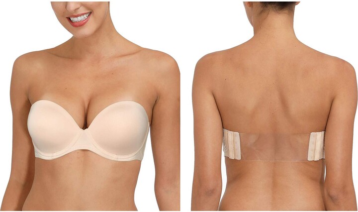 Strapless Clear Backless Bra