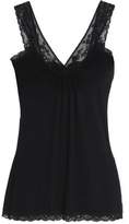 Thumbnail for your product : Mimi Holliday Lace-Trimmed Stretch-Knit Top