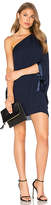 Thumbnail for your product : Halston Asymmetrical Sleeve Mini Dress