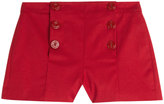 Thumbnail for your product : RED Valentino Stretch Cotton Shorts