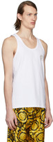 Thumbnail for your product : Versace Underwear Underwear White Logo Tank Top