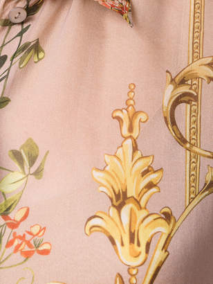 Alberta Ferretti floral print shirt