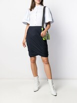 Thumbnail for your product : LANVIN Pre-Owned 1990's Draped Skirt