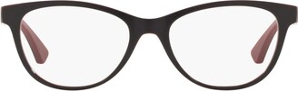 Oakley Women's OX8146 Plungeline Round Prescription Eyewear Frames