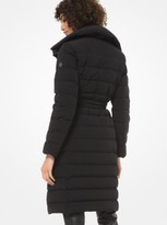 Thumbnail for your product : Michael Kors Shawl-Collar Quilted Puffer Coat