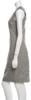 Thumbnail for your product : Carolina Herrera Tweed Virgin Wool Dress