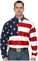 Thumbnail for your product : Roper Stars Stripes Pieced Flag Shirt L/S