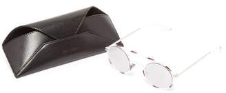 Christian Dior Sunglasses - Diorsynthesis Round Acetate Sunglasses - Mens - White