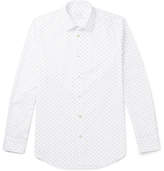 Thumbnail for your product : Paul Smith Soho Slim-Fit Cutaway-Collar Printed Cotton-Poplin Shirt
