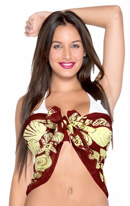 LA LEELA Womens Wrap Beach Bikini Sarong Scarfs for Face Cover Scarves Shawls Pareo Dress