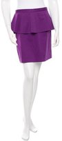 Thumbnail for your product : Alice + Olivia Mini Peplum Skirt