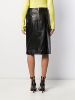 Thumbnail for your product : Versace Medusa details midi skirt