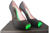 Thumbnail for your product : Barbara Bui Black Cloth Heels