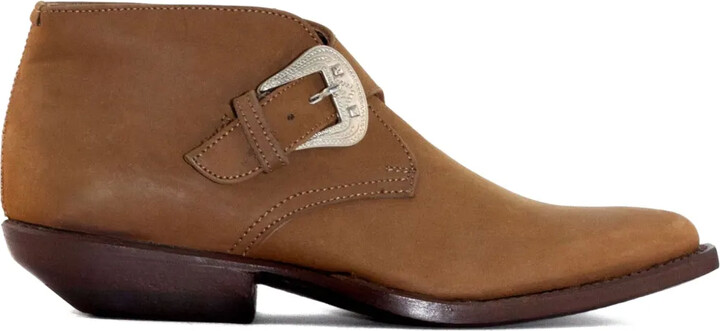 Sonora 30mm Buckle-Fastening Suede Boots