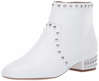 sam edelman white ankle boots