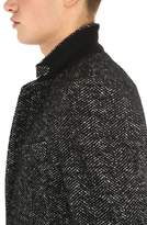Thumbnail for your product : Saint Laurent Wool Herringbone Coat