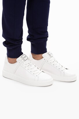 Balmain Sneakers With Logo Men's White - ShopStyle