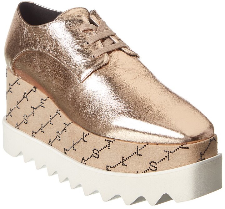 stella mccartney gold sneakers