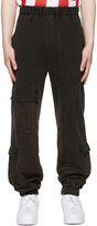 Thumbnail for your product : Liberal Youth Ministry Black Jersey America Cargo Pants