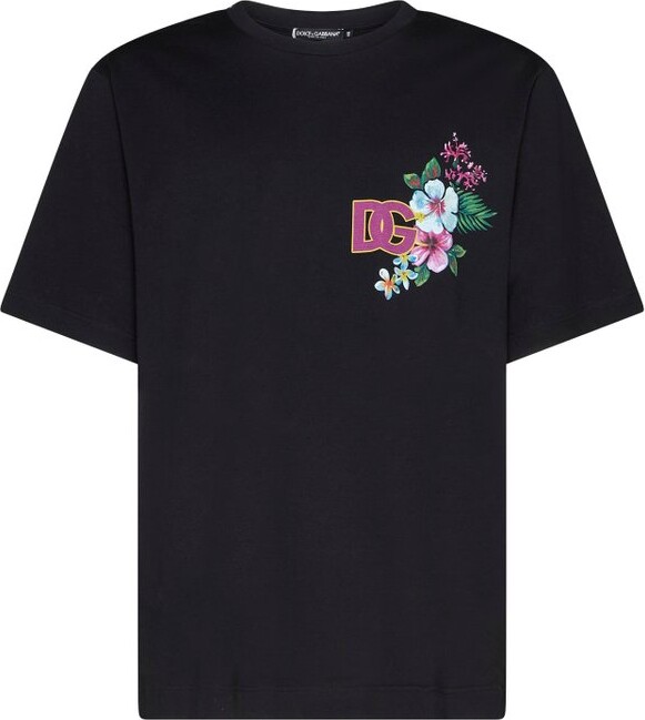Dolce & Gabbana Logo Printed Crewneck T-Shirt