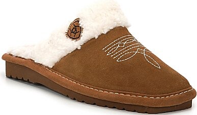 Ariat Women's Jackie Square Toe Suede Slippers