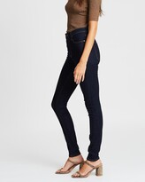 Thumbnail for your product : Nobody Denim Women's Blue High-Waisted - Cult Skinny Jeans - Size One Size, 25 at The Iconic