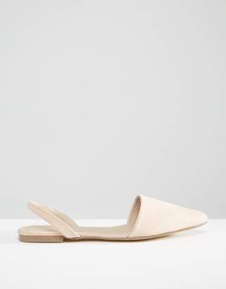 ASOS Lainey Pointed Sling Back Ballet Flats