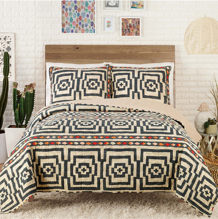Justina Blakeney Hypnotic 3Pc Quilt Set