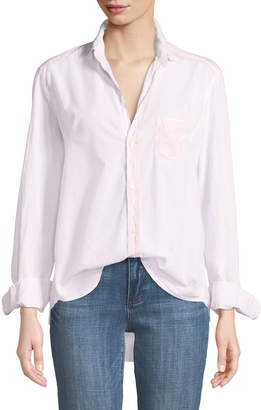 Frank And Eileen Eileen Button-Front Shirt, Light Pink