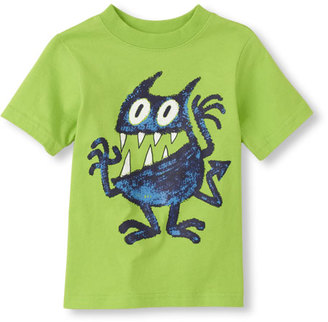 Children's Place Little monster graphic tee