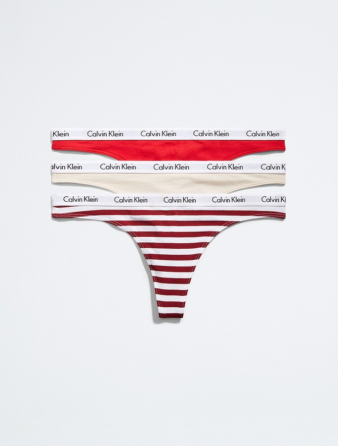 Calvin Klein carousel 3 pack brief - ShopStyle Panties