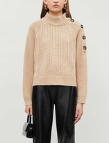 Thumbnail for your product : Pinko Hindi stretch-knit jumper
