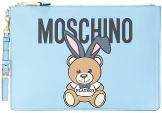 Moschino Playboy teddy clutch