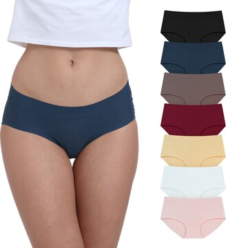 Buy FallSweet No Show High Waist Briefs Underwear for Women