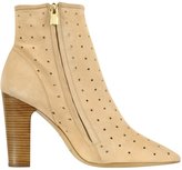 Thumbnail for your product : See by Chloe Perforated Star Sued Bootie