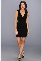 Thumbnail for your product : BCBGMAXAZRIA Edesa V-Neck Shirred Cocktail Dress