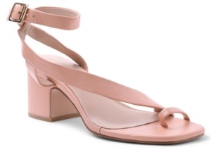 pale pink strappy sandals