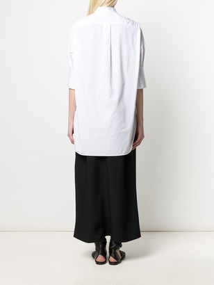Jil Sander Loose-Fit 3/4 Sleeves Shirt