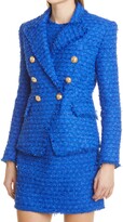 Thumbnail for your product : Balmain Cotton Blend Tweed Jacket