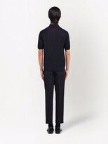 Thumbnail for your product : Prada Logo-Embroidered Wool Polo Shirt