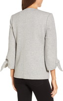 Thumbnail for your product : Olivia Moon Tie Sleeve Knit Blazer