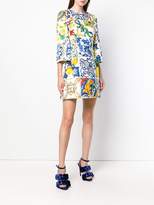 Thumbnail for your product : Dolce & Gabbana Majolica print dress