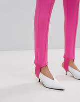 Thumbnail for your product : ASOS Design Premium Scuba Skinny Stirrup Pants