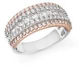 Thumbnail for your product : Bloomingdale's Diamond Round and Baguette Band in 14K White and Rose Gold, 1.20 ct.t.w. - 100% Exclusive