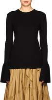Thumbnail for your product : Proenza Schouler Women's Rib-Knit Silk-Blend Sweater - Black